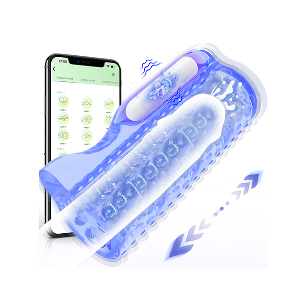 App Vibrating Stroker - 3D Inner Structure